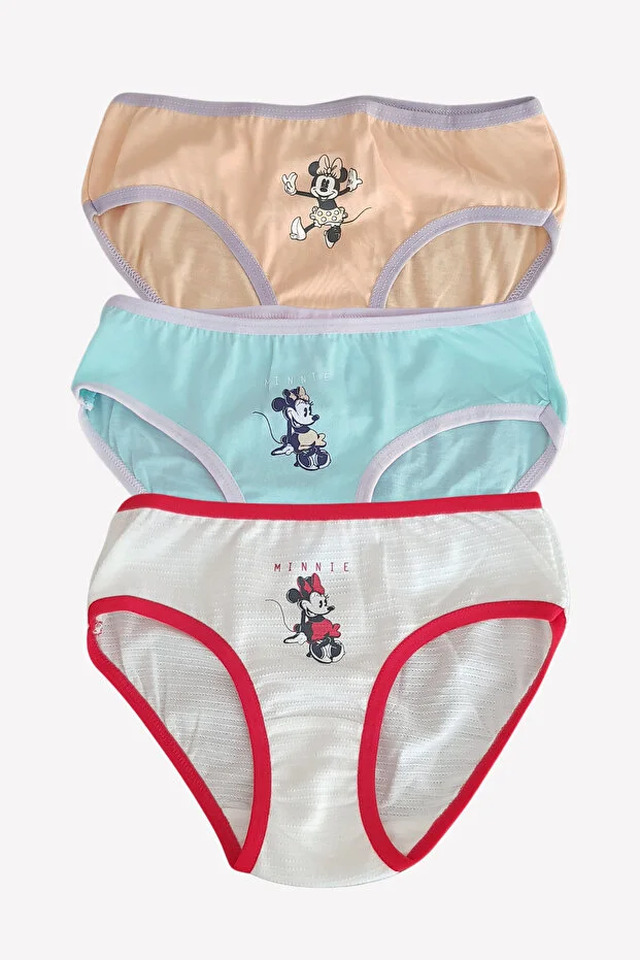 Kız 3 Lu Mickey Mouse Kulot